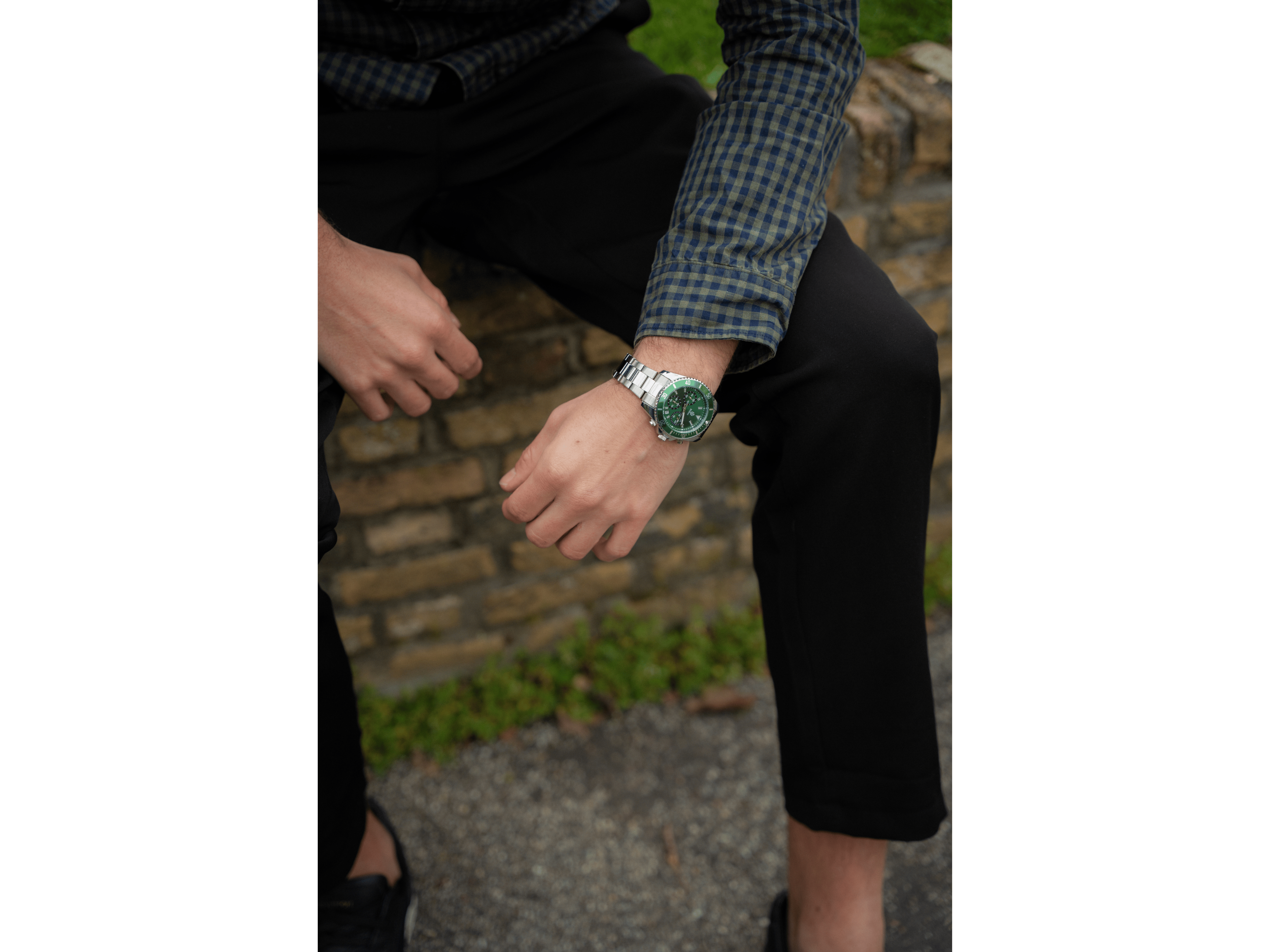 Horloge Regalis groen