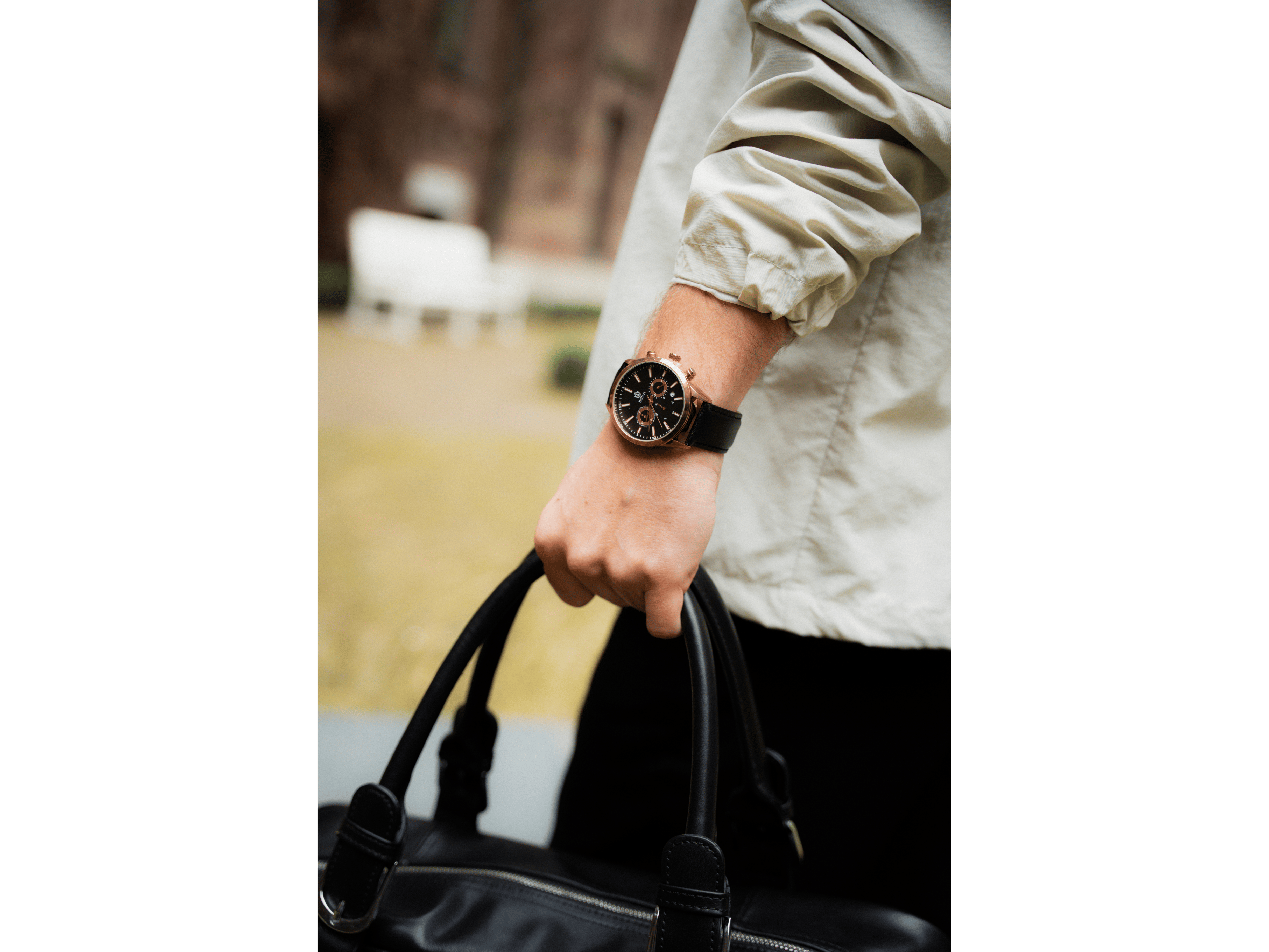 Watch Montclair black gold