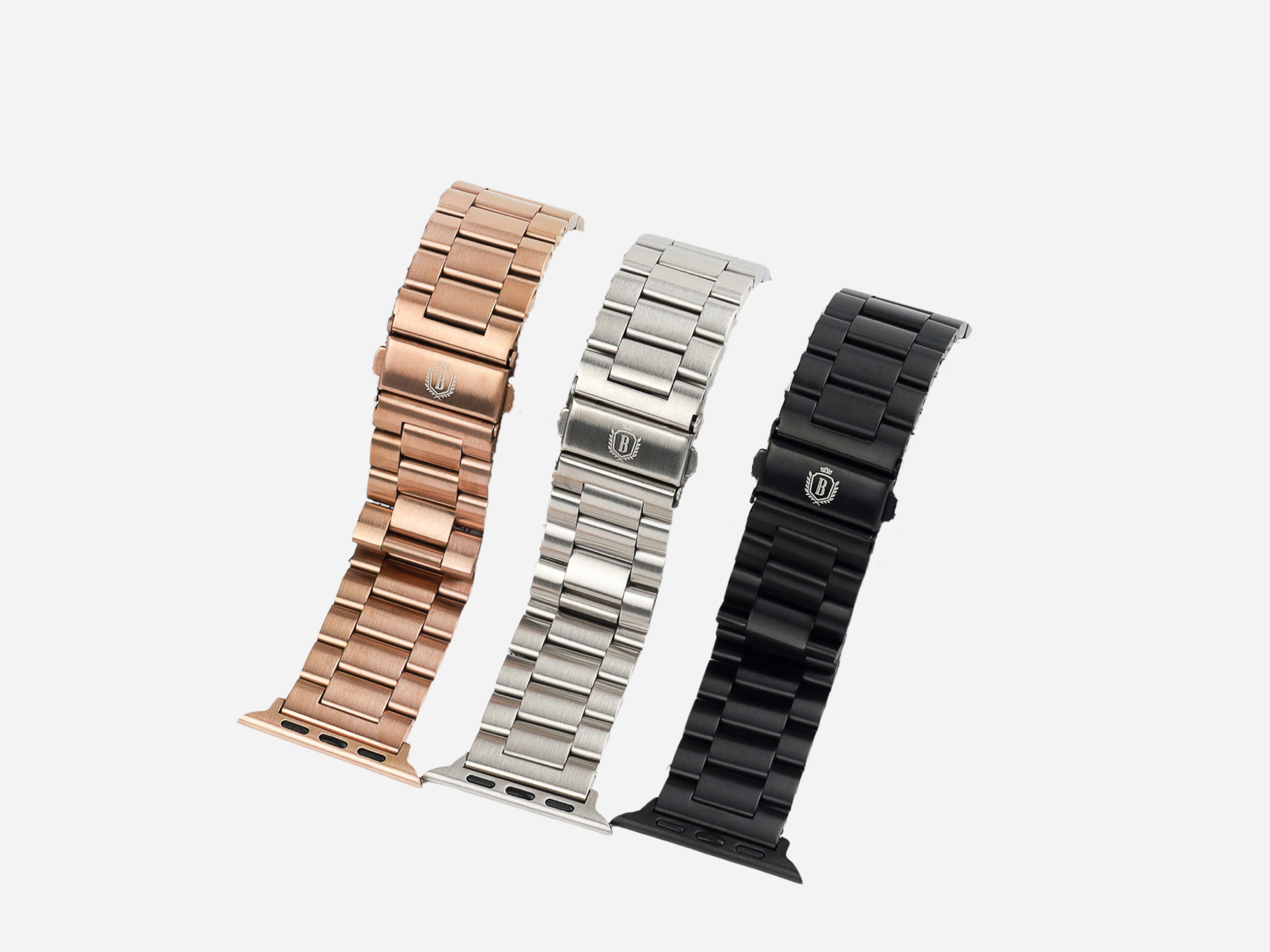 Apple Watch band zilver