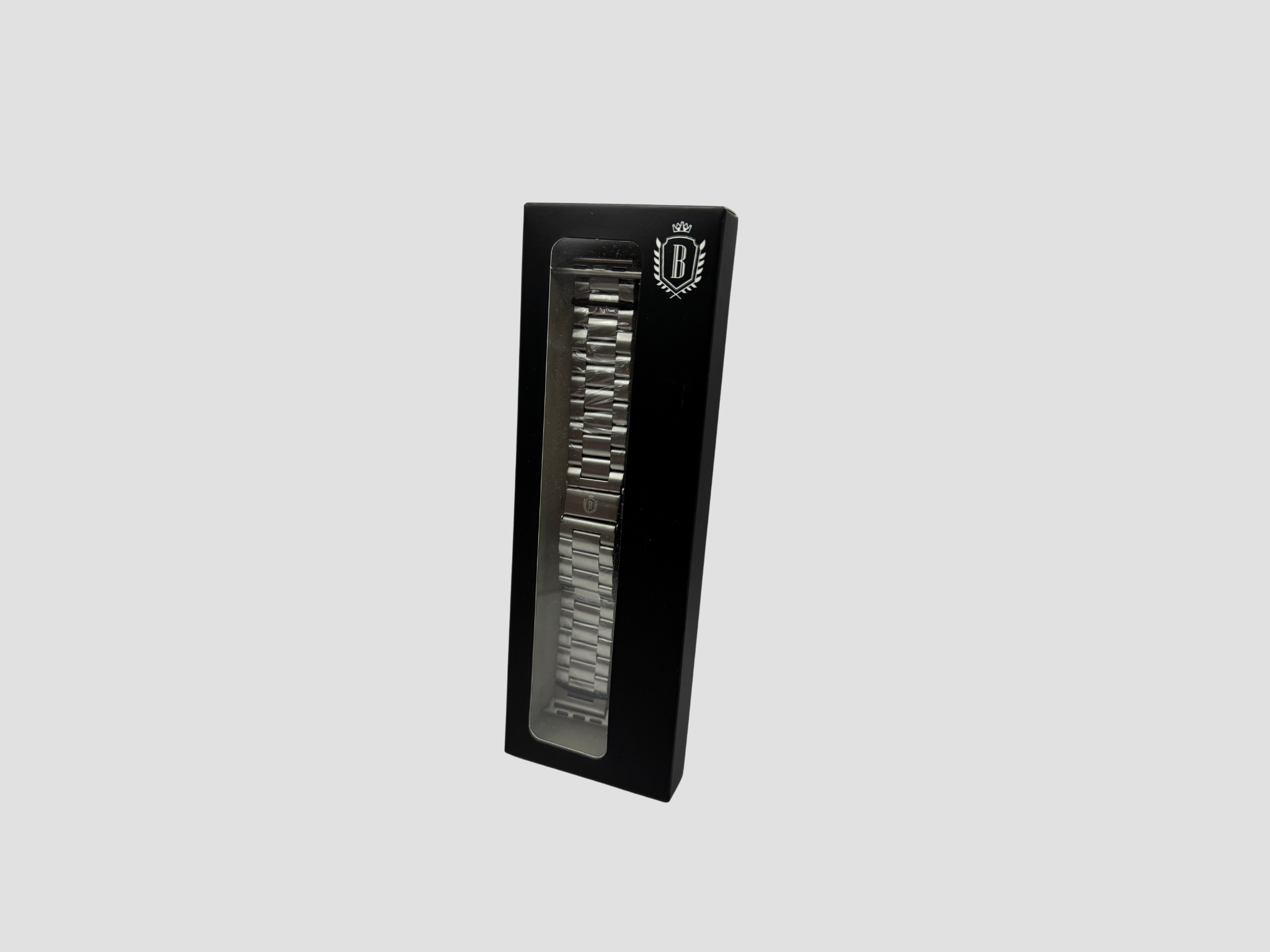 Apple Watch band zilver