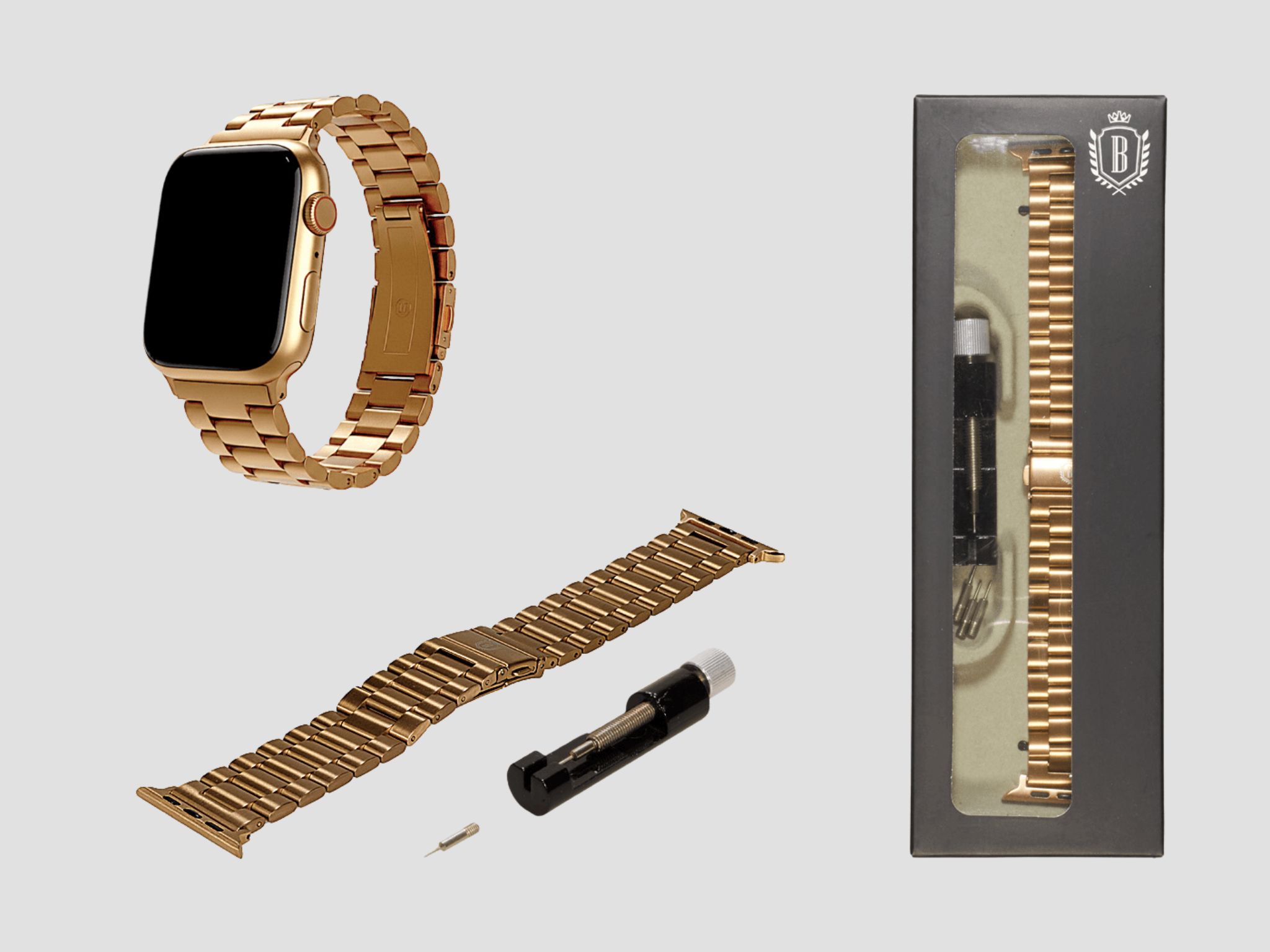 Apple Watch bandje roségoud