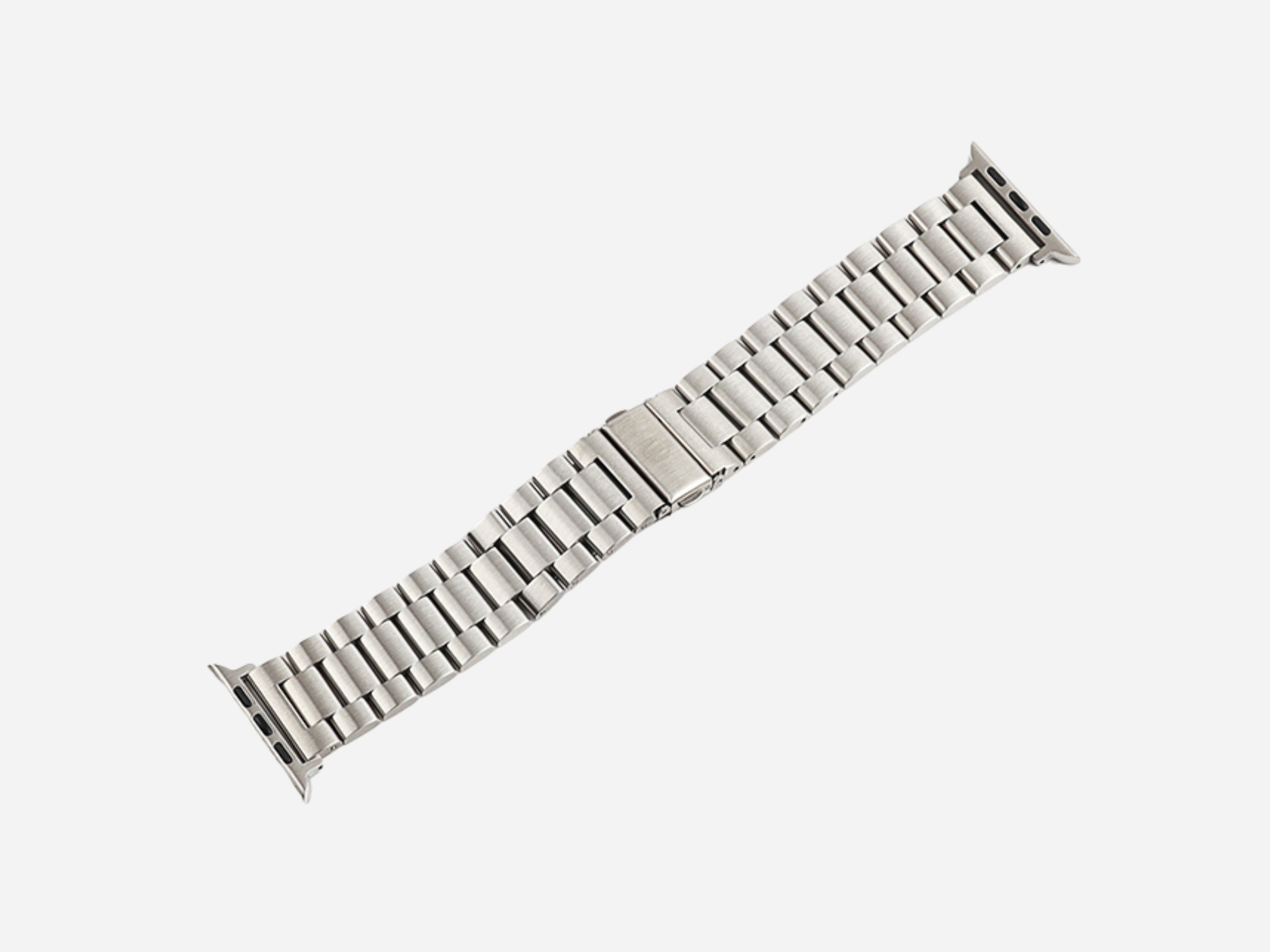 Apple Watch band zilver