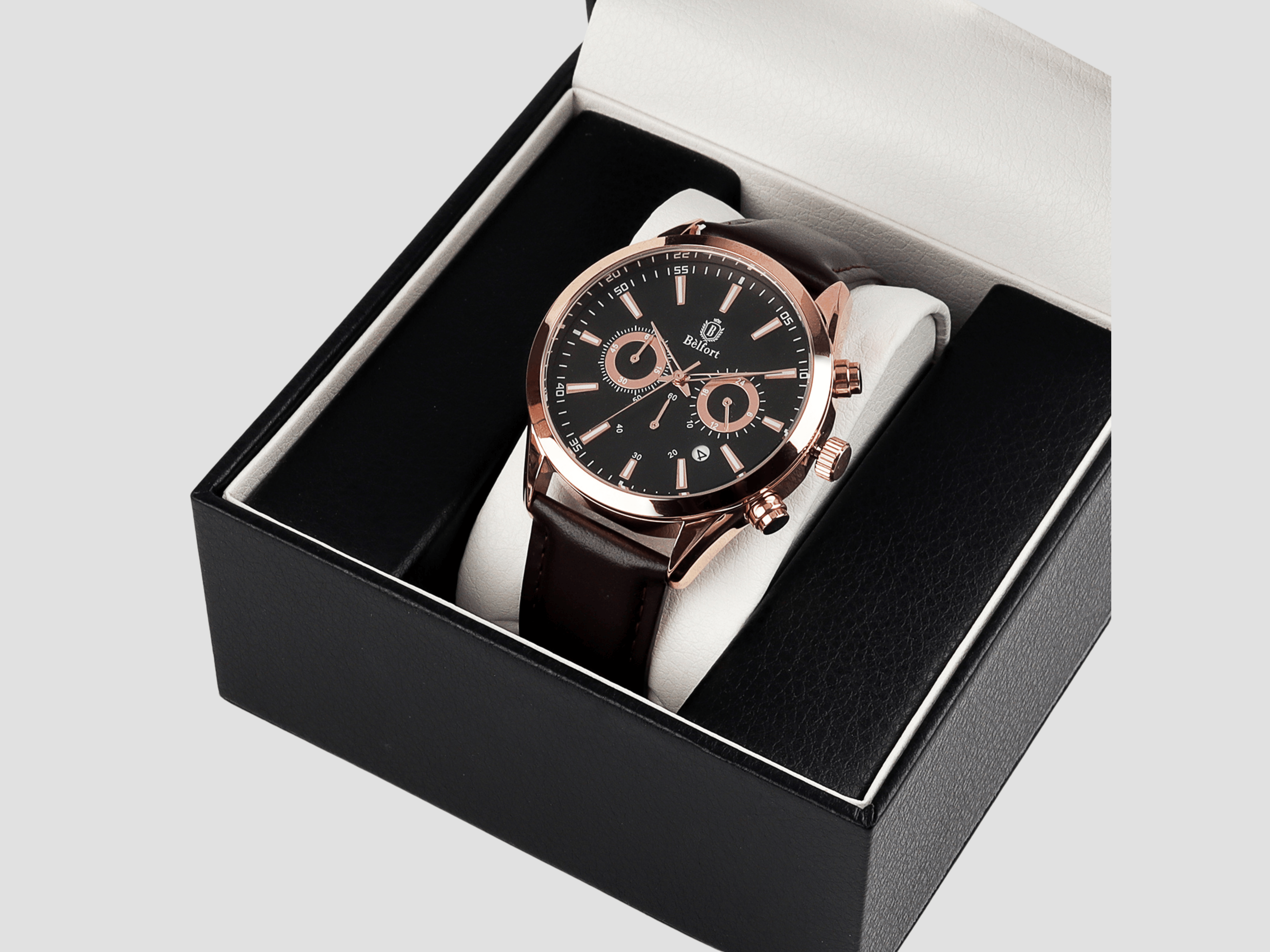 Watch Montclair brown gold